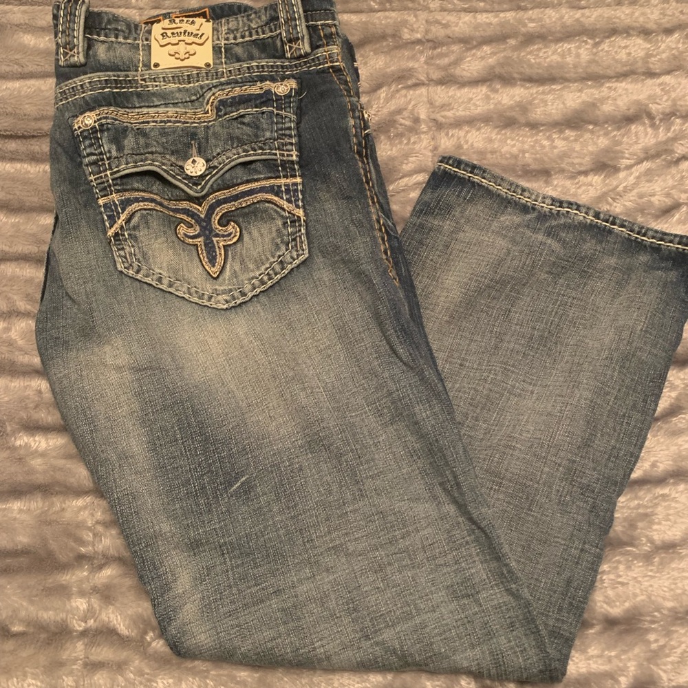 Mens Hard to Find Rick Revival Jeans Size 44/34